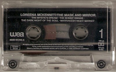 Casetă audio Loreena McKennitt &amp;ndash; The Mask And Mirror, originală, fără copertă foto