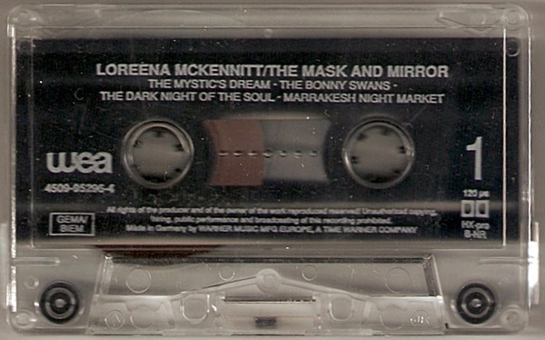 Casetă audio Loreena McKennitt &ndash; The Mask And Mirror, originală, fără copertă