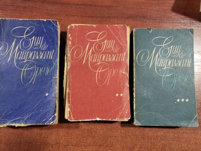 Opere vol.1,2 si 3 de Guy de Maupassant foto
