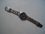 Ceas quartz german MC Chronograph 50m, model VD54, stare foarte buna, Analog, Casual, Inox