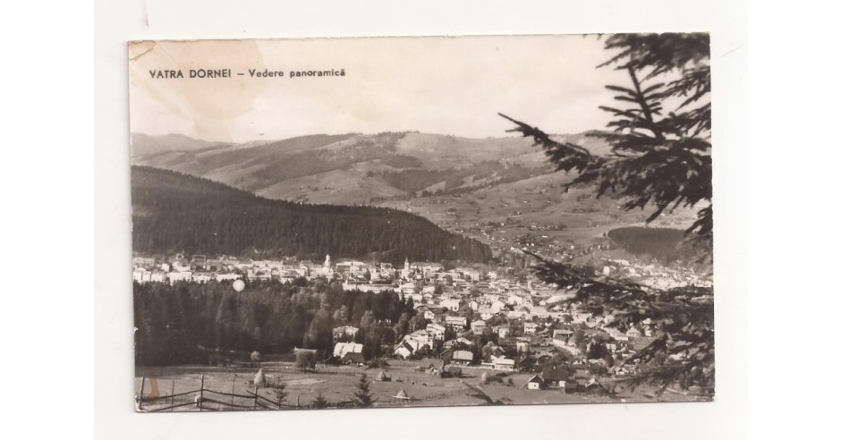 RF68 -Carte Postala- Vatra Dornei, vedere panoramica, circulata 1966 ...
