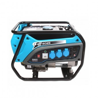 Generator curent, monofazat, Bass BS-5025, benzina, 4 timpi, 3500 W, AVR, 3x220V AC, 1x12V DC