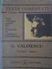 Scrinul Negru - George Calinescu, Albatros 1974, Roman, Carte Beletristica, Texte Comentate