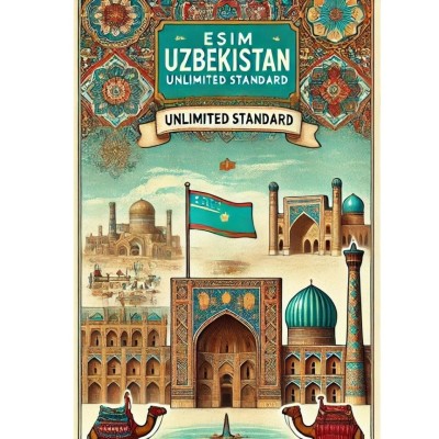 eSIM Uzbekistan, Unlimited Standard, 30 Days foto