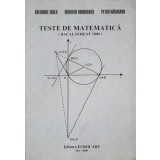 TESTE DE MATEMATICA - BACALAUREAT 2000-GH. IUREA, D. DOROBANTU, P. RADUCANU-328277
