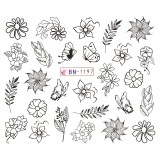 Cumpara ieftin Tatuaj Unghii LUXORISE Simple Paradise, BN-1197