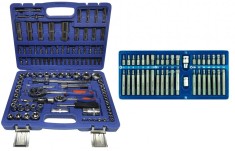 Trusa Scule-CRAFTROYAL Line-Chei/Tubulare+Set Biti-VOREL-Imbus/Torx/Spline foto