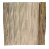 Panou de gard din bambus Sersimo 150x300 cm, paravan natural 12 mm