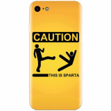 Husa silicon pentru Apple Iphone 6 Plus, This Is Sparta Funny Illustration