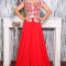 Rochie Lunga Fabri RosuMarimea