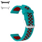 Curea din silicon compatibila cu Samsung Galaxy Watch Ultra, Azure Red