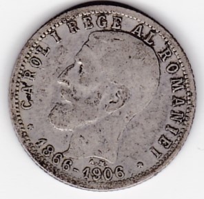 Romania 1 leu 1906 foto