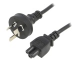 Cablu Alimentare 3x0,75mm2 IEC C5 Mufă 1,8m PVC