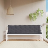 Gossi perne banca de gradina 2 buc., antracit, tesatura oxford