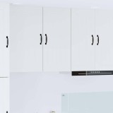 VidaXL Dulap suspendat de bucătărie Alb 40 x 31 x 80 cm Lemn compozit 885025