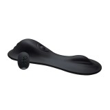 Masina de Sex The Cowgirl Rodeo Rumbler, Remote Control, 5 Moduri Vibratii, 5 Moduri Tapare, Silicon, USB, Negru