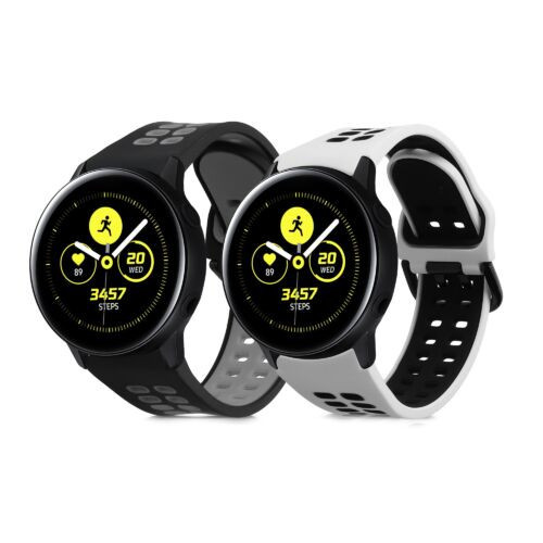 Set 2 curele pentru Samsung Galaxy Watch 5/Galaxy Watch 5 Pro, Kwmobile, Multicolor, Silicon, 59477.02