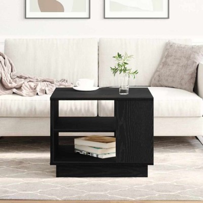 vidaXL Masă de cafea Stejar negru 55 x 55 x 42 cm Lemn compozit 862714 foto