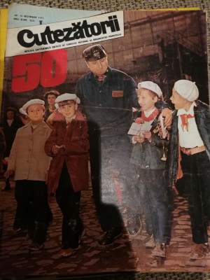 REVISTA CUTEZATORII ANUL XI (NR 533 ) 15 DECEMBRIE 1977 foto