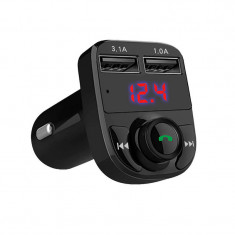 Adaptor Car Kit Bluetooth FM Edman, modulator FM, Mp3 Audio Player, incarcator auto 3.1A