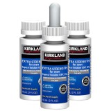 Solutie 3 Luni, Kirkland, Minoxidil, 5%, Tratament Impotriva Caderii Parului, 3x 60ml