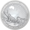 Tokelau 2024 - 5 dolari - Crocodil - 1 OZ , Monedă de argint UNC, Australia si Oceania