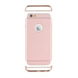 Husa iPhone 7 Plus MyStyle Elegance Luxury 3in1 Rose-Gold, Carcasa PC, Rezistenta la Socuri, Praf si Zgarieturi, Auriu/Roz
