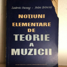 Ludovic Paceag, Petre Brincus - Notiuni Elementare de Teorie a Muzicii