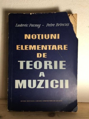 Ludovic Paceag, Petre Brincus - Notiuni Elementare de Teorie a Muzicii foto