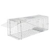 Cușcă galvanizată tip capcană, 80 cm