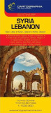 Hartă rutieră Siria, Liban *** - Cartographia Studium