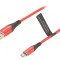 Cablu USB 2.0 A la Micro B 1,5m Roșu 480Mbps