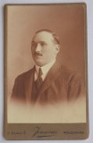 CDV Atelier Romania Frații Ioanovics Cluj Kolozsvar - Bărbat cu mustață