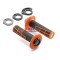 Set mansoane KTM Lock On portocaliu cu negru Griffe