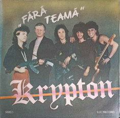 Disc vinil, LP. FARA TEAMA-KRYPTON foto