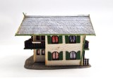 kit Pensiune Rosel circuit trenulet Diorama feroviara Faller 286 Germania anii &#039;80 macheta cai ferate