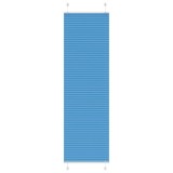 VidaXL Jaluzea plisată Albastru 55x200 cm Lățime țesătură 54,4 cm