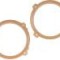 Set 2 distantiere pentru difuzoare auto, 165mm, MDF, Opel -