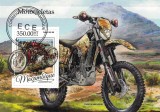 MOZAMBIC 2016 - Motociclete / bloc nou