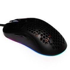 MOUSE Spacer - gaming, gaming, cu fir, USB, optic, 6.400 dpi, butoane/scroll 7/1, iluminare RGB, negru, &amp;quot;SPGM-ALIEN-LIGHT&amp;quot; (timbru verde 0.18 lei) foto