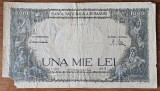 1000 lei 1944, 10 octombrie, Rom&acirc;nia