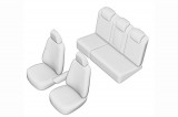 SET HUSE SCAUN OPEL CROSSLAND X 2017- (BANCHETA FRACTIONATA), Umbrella