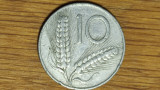 Italia - moneda de colectie istorica - 10 lire 1953 - aluminiu - frumoasa !, Europa
