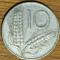 Italia - moneda de colectie istorica - 10 lire 1953 - aluminiu - frumoasa !