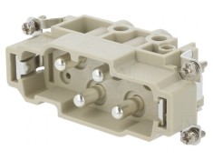 Conector HDC Inserturi Contact Tată DK PIN 6 2PE 4PE foto