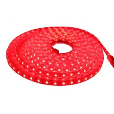 Furtun Luminos LED SMD Decorativ , Rosu , Lungime 1 metru , Alimentare 220 V