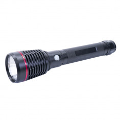 Pachet lanterna PNI Adventure F420 din aluminiu cu LED 10W, 1000lm, pana la 420m, cu 2 acumulatori inclusi, 8000 mAh tip 26650 si alimentator PNI CHG3