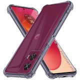 Husa Motorola Edge 50 Fusion Asteroid GSM Shockproof Clear Silicone, fumuriu