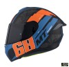 Casca integrala pentru scuter - motocicleta MT Targo Pro Welcome D4 portocaliu fluor mat &ndash; tip MT-V-14 XS (53/54cm)
