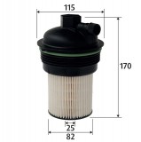 Filtru combustibil VALEO 587950